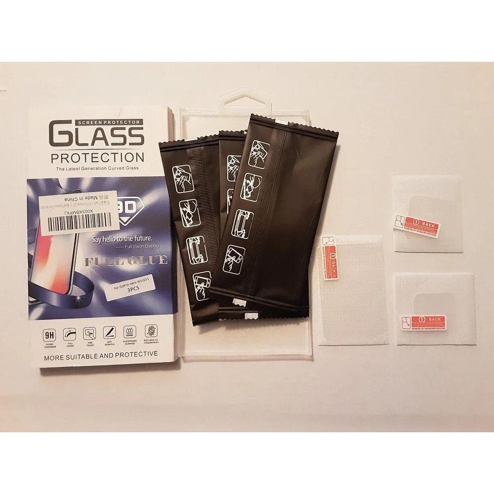 Go Pro Hero 9/10/11 3 Pack Glass Screen Protectors